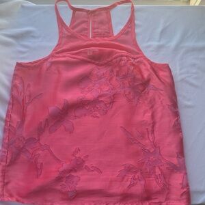 American Eagle Floral Pink Women's Tank Top